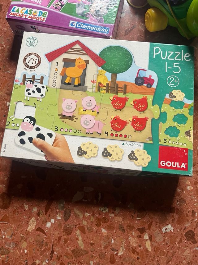 Lote Juguetes Preescolar: Clementoni y Goula