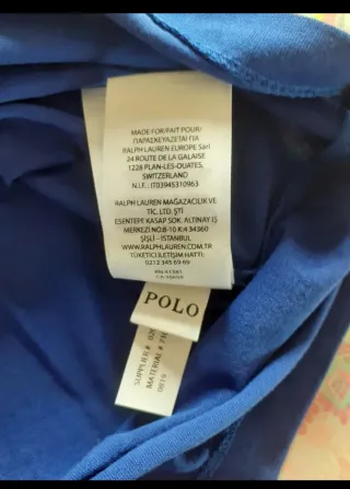 Camiseta Polo Ralph Lauren original a estrenar. 