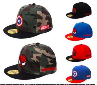 ENVÍO GRATIS! GORRAS MARVEL NIÑO NUEVAS