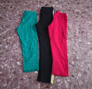 Leggings bambina 3 paia