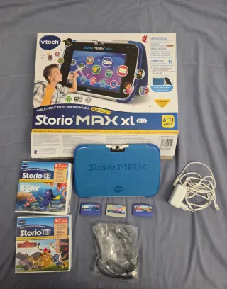 Tablet Vtech Storio Max XL 2.0 + 2 juegos