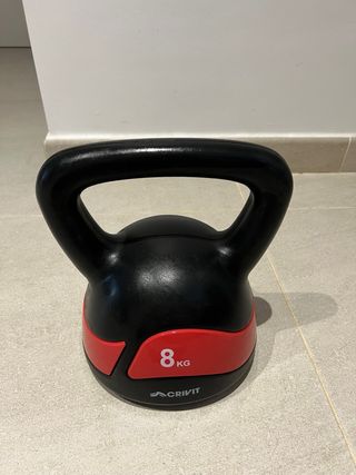 Mancuerna Kettlebell 8kg CRIVIT