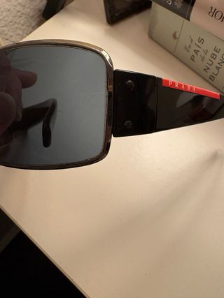 Gafas de Sol Prada Vintage Negras/Grises