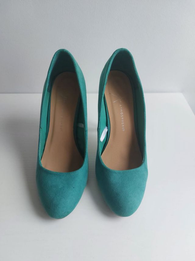 scarpe Atmosphere teal colore teal