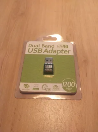 Adaptador USB WiFi Dual Band 1200 Mbps