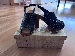 Sandalias Marila Talla 36 Negro