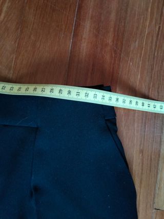Pantalón de traje negro