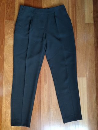 Pantalón de traje negro