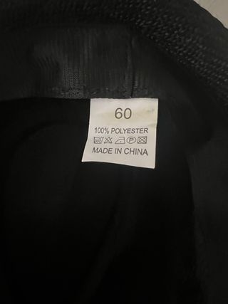 Cappello poliestere taglia 60