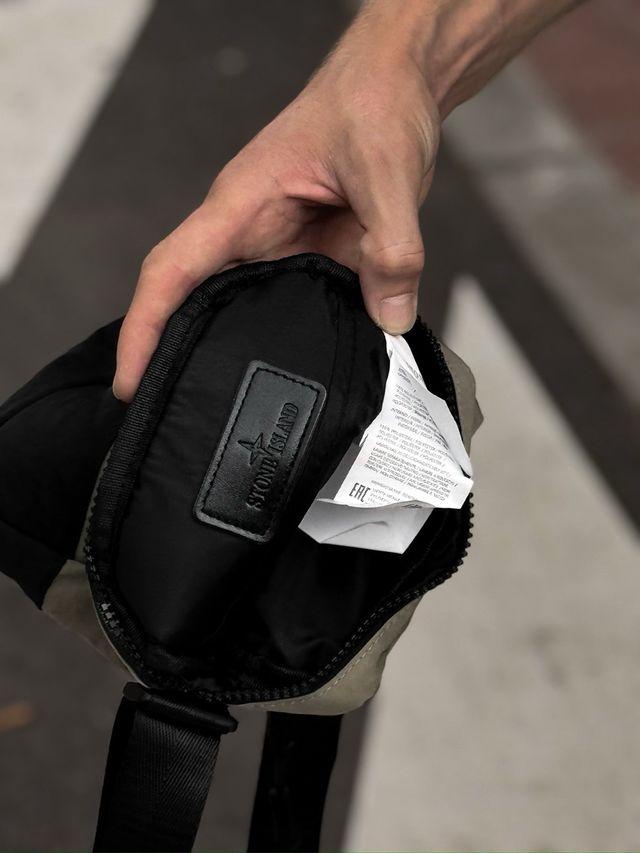 “NUEVA” Bolsa de hombro Stone Island Beige