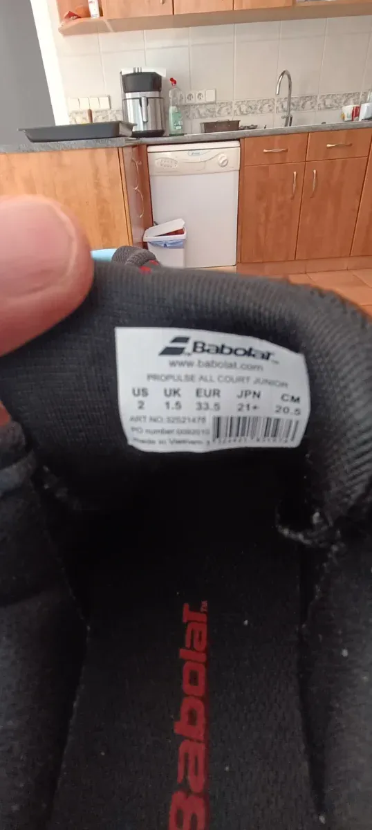 Zapatillas deportivas niño/niña talla 33