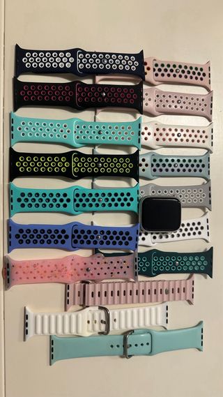 Apple Watch Beige/Plata