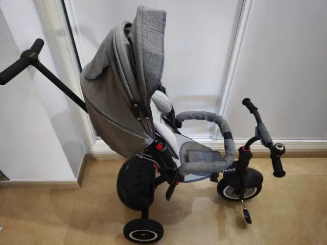 Triciclo 7 en 1 gris