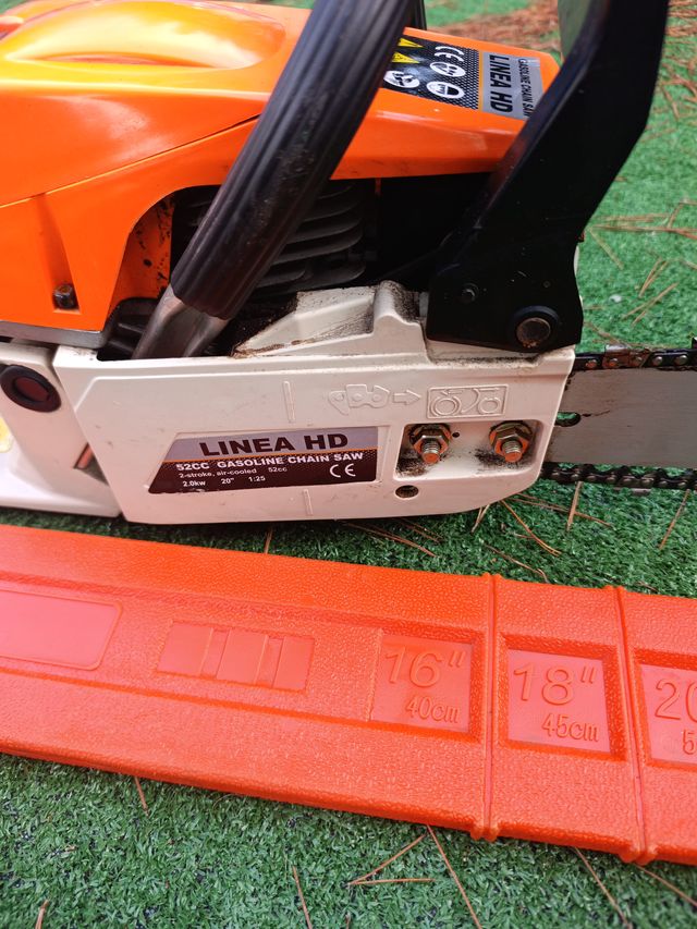 Motosierra Gasolina 52cc