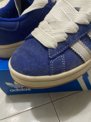 Scarpe Adidas Campus Blu e Bianche