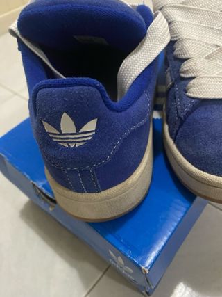 Scarpe Adidas Campus Blu e Bianche