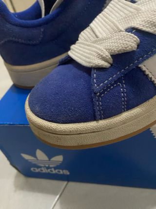 Scarpe Adidas Campus Blu e Bianche