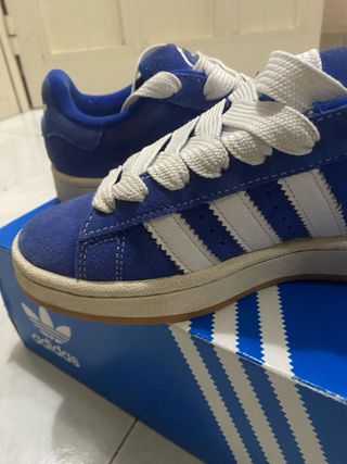 Scarpe Adidas Campus Blu e Bianche