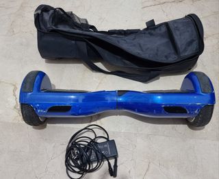 Hoverboard Azul con Bolso y Cargador