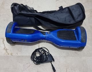 Hoverboard Azul con Bolso y Cargador