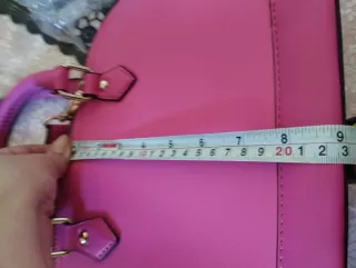 Borsa a mano fucsia