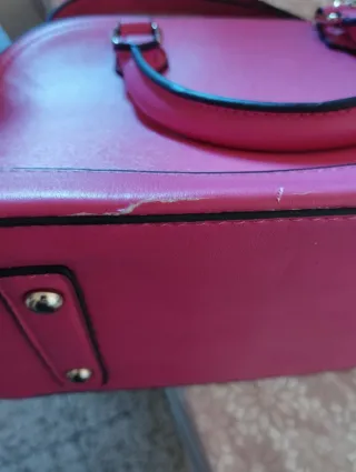 Borsa a mano fucsia