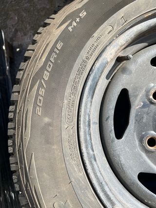 Cooper discoverer at3 sport 205/80 r16 + llantas 