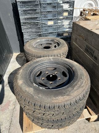Cooper discoverer at3 sport 205/80 r16 + llantas 