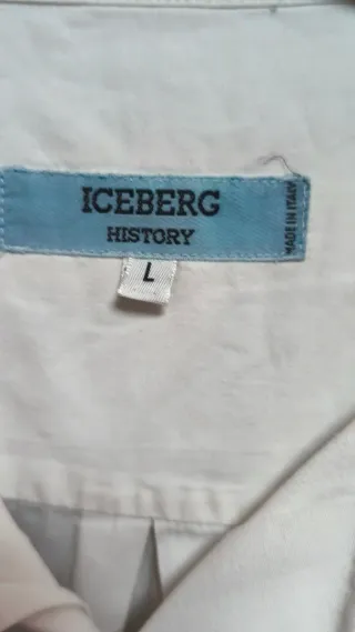 Camisa Vintage Iceberg History Pato Donald Talla L