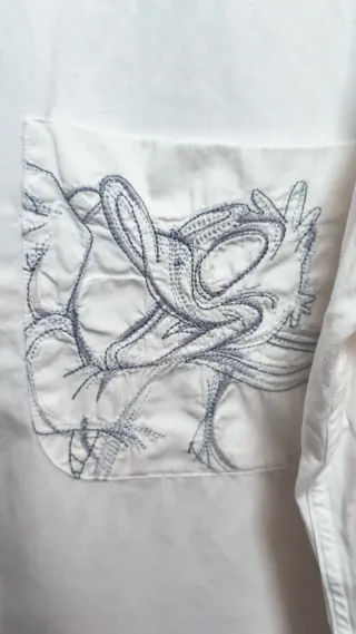 Camisa Vintage Iceberg History Pato Donald Talla L