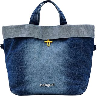 Bolso Desigual Mujer Azul y Gris