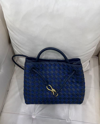 Bolso Bottega Veneta Azul y Dorado