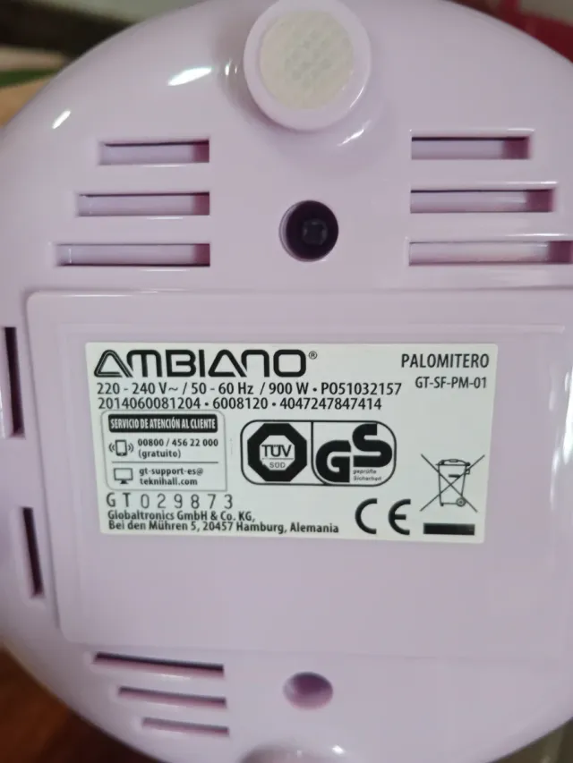 Máquina de Palomitas Pequeña Rosa