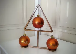 Albero di Natale stilizzato minimal.