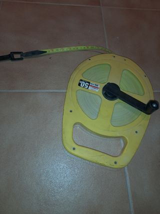 Cinta métrica 50m Fibra de Vidrio
