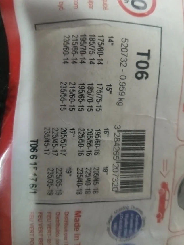 Fundas textiles para ruedas de coche T06