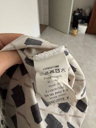 Vestito fantasia geometrica