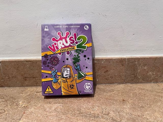 Juego de cartas Virus! y Virus! 2 Evolution