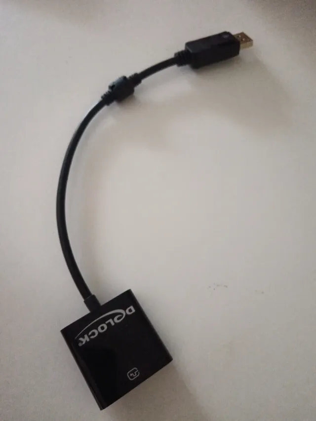 Adaptador D-Lock DisplayPort a DVI 4K