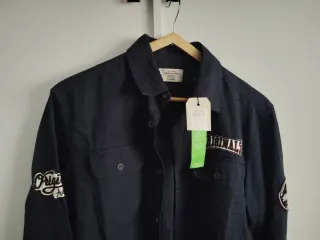 Camisa Jack & Jones chico azul