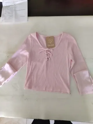 Top manga larga. Elsa Moda talla S