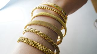  Pulseras Rígidas Acero 