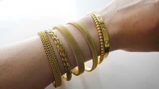  Pulseras Rígidas Acero 