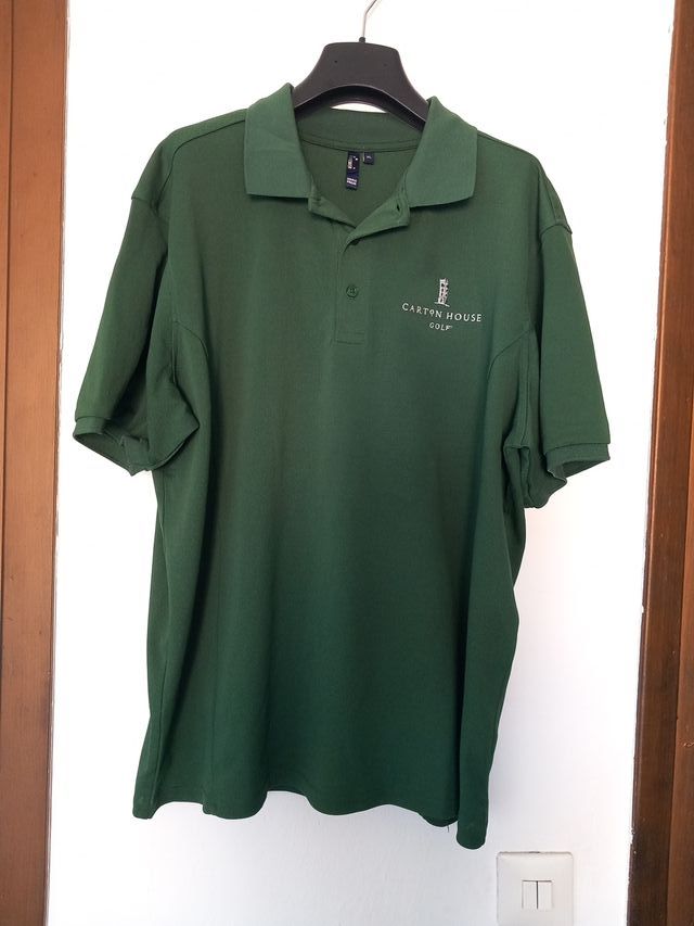Polo de Golf Verde Talla XL