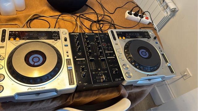 Pioneer DJM-350 Mezclador DJ 2 Canales