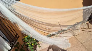 Traje de Novia con Velo de chantilly