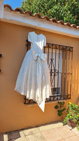 Traje de Novia con Velo de chantilly