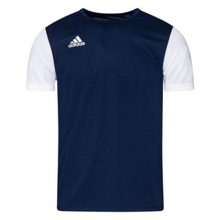 Camiseta Adidas Deportiva Azul / Blanca talla M