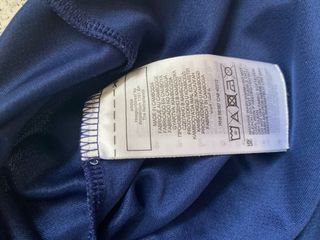 Camiseta Adidas Deportiva Azul / Blanca talla M