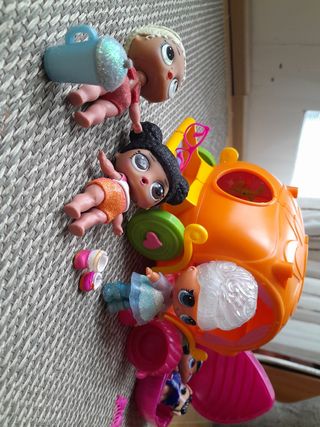 Muñecas LOL con Carruaje y Accesorios